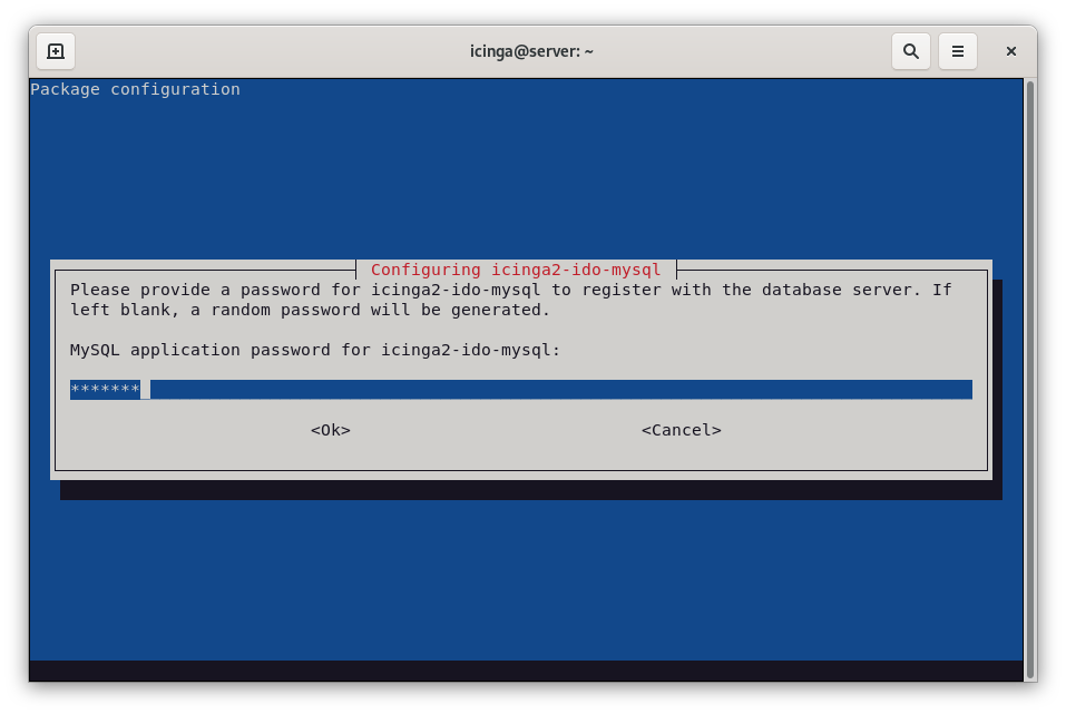 Icinga2 Installation